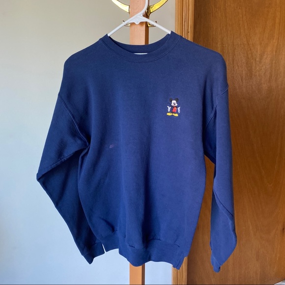 Vintage Walt Disney World Mickey Crewneck Sweater - Picture 1 of 5
